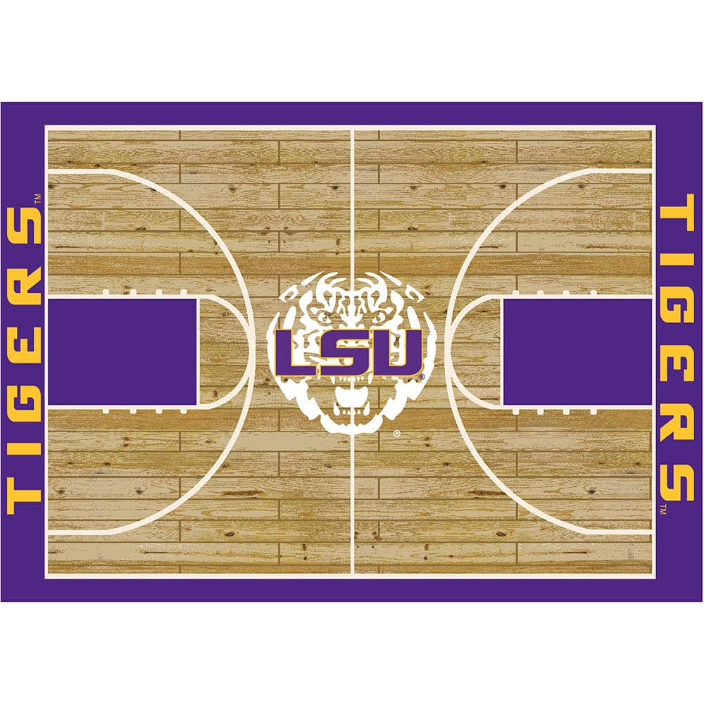 Imperial - NCAA Louisiana State University 4x6 Courtside Rug - IMP  553-3005 view 1