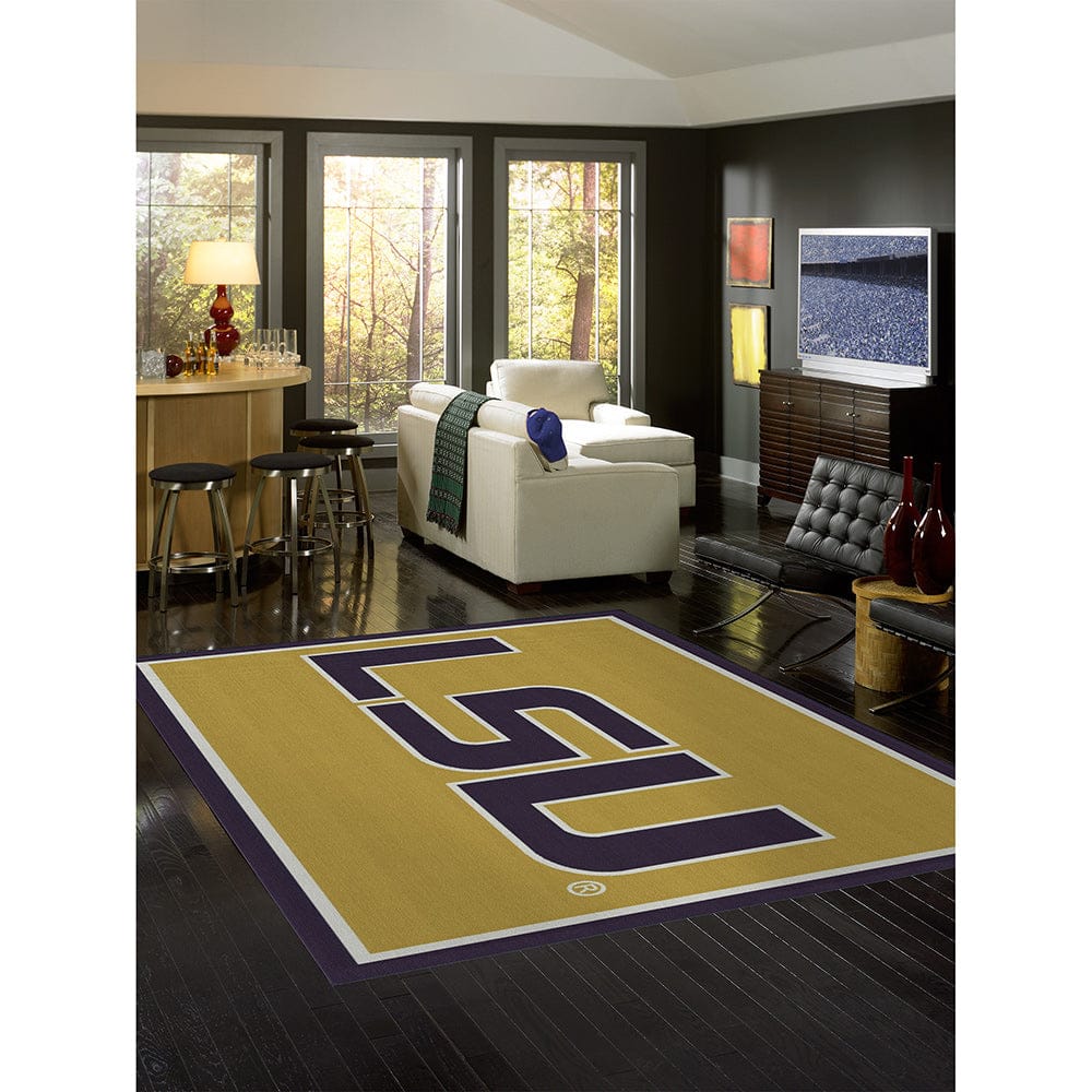 Imperial - NCAA Louisiana State University 8x11 Spirit Rug - IMP  529-3005 view 2