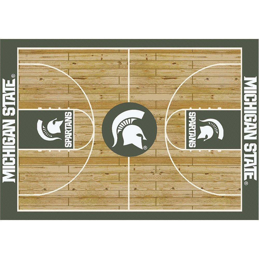 Imperial - NCAA Michigan State 8x11 Courtside Rug - IMP  556-3016 view 1