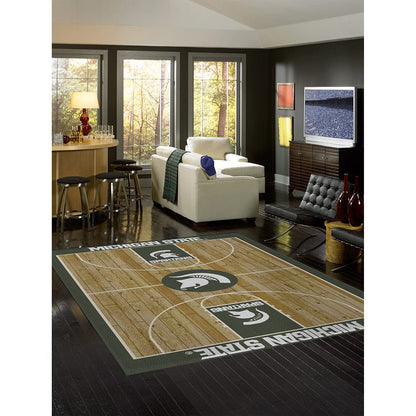 Imperial - NCAA Michigan State 8x11 Courtside Rug - IMP  556-3016 view 2