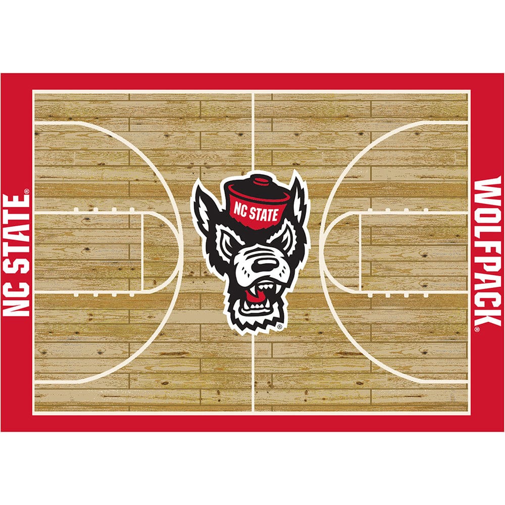 Imperial - NCAA North Carolina State 4x6 Courtside Rug - IMP  553-3025 view 1