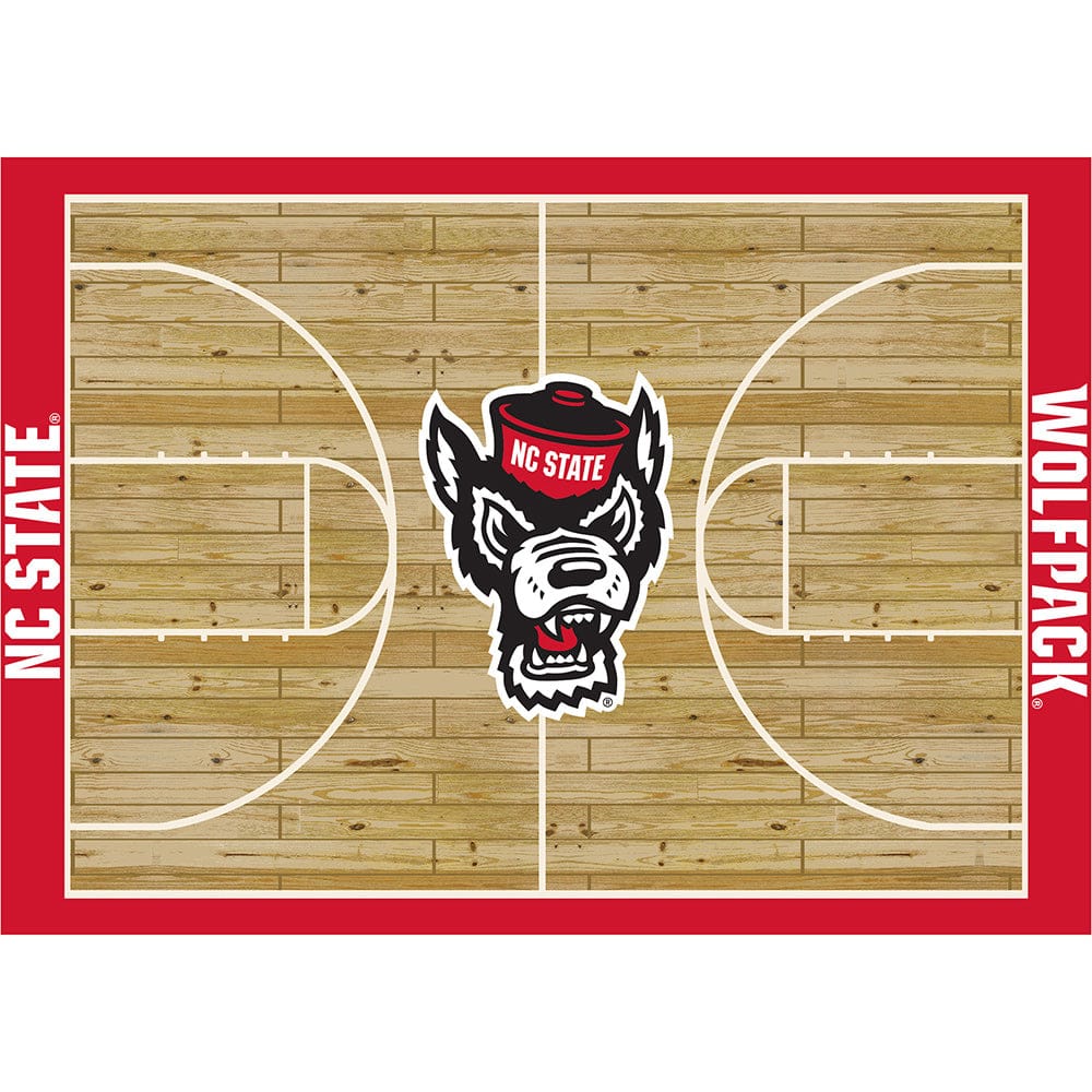 Imperial - NCAA North Carolina State 8x11 Courtside Rug - IMP  556-3025 view 1