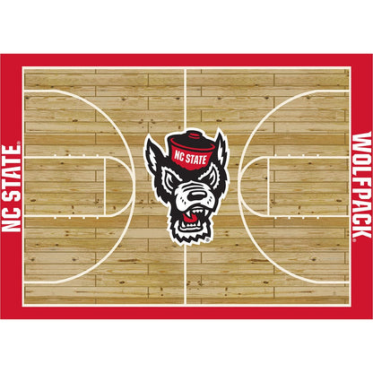 Imperial - NCAA North Carolina State 8x11 Courtside Rug - IMP  556-3025 view 1
