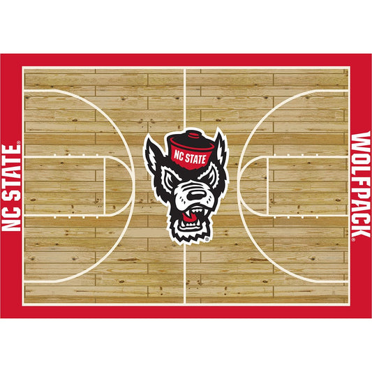 Imperial - NCAA North Carolina State 8x11 Courtside Rug - IMP  556-3025 view 1