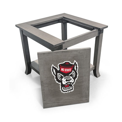 Imperial  - NCAA North Carolina State Game Day Side Table  - IMP  95-3025 view 2