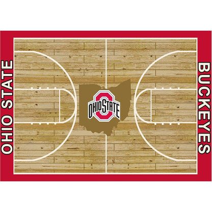 Imperial - NCAA Ohio State 4x6 Courtside Rug - IMP  553-3015 view 1