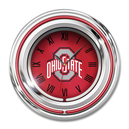 Imperial  - NCAA Ohio State University 15" Neon Clock  - IMP  705-3015 view 1