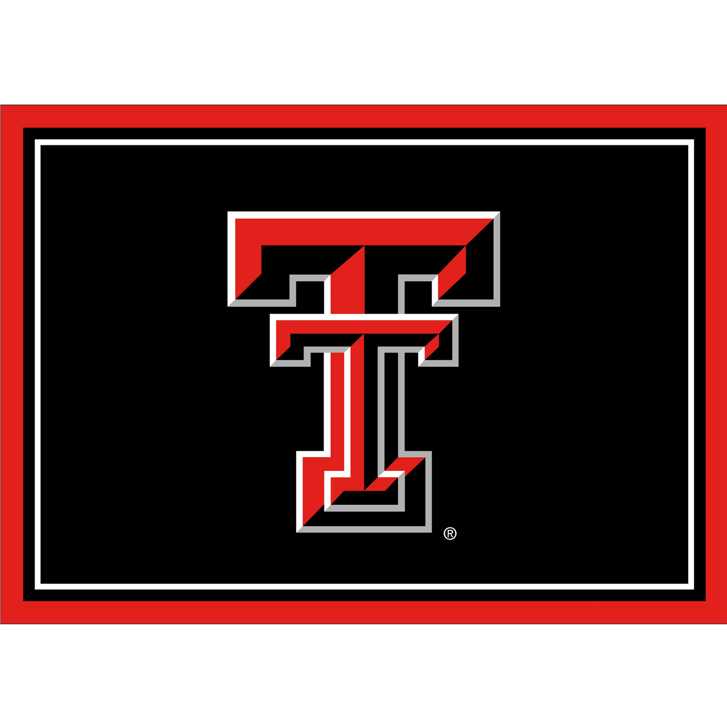 Imperial - NCAA Texas Tech 3x4 Spirit Rug - IMP  569-3034 view 1