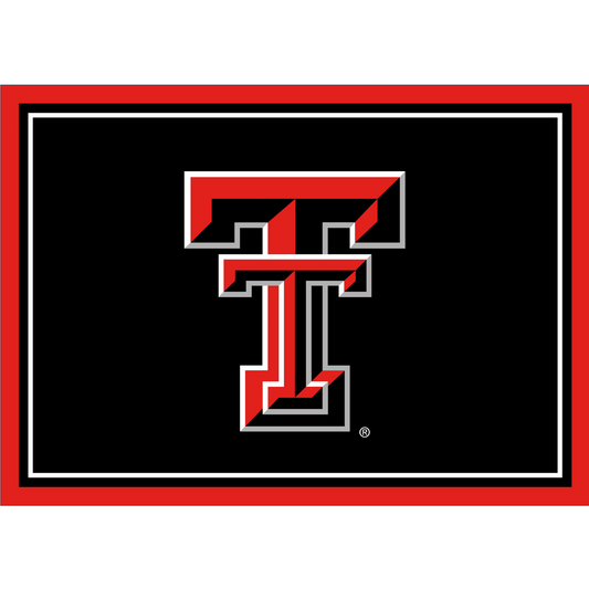 Imperial - NCAA Texas Tech 3x4 Spirit Rug - IMP  569-3034 view 1