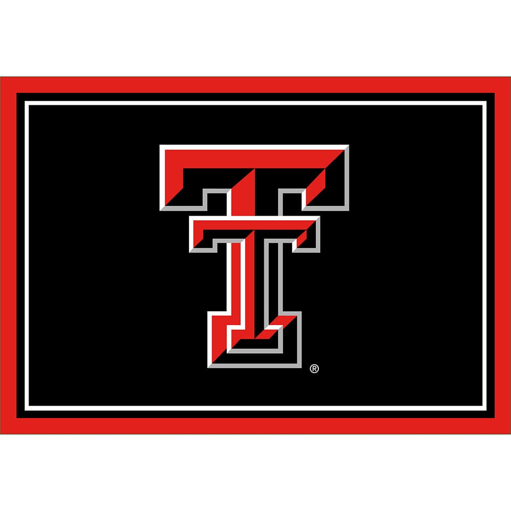 Imperial - NCAA Texas Tech 6x8 Spirit Rug - IMP  525-3034 view 1