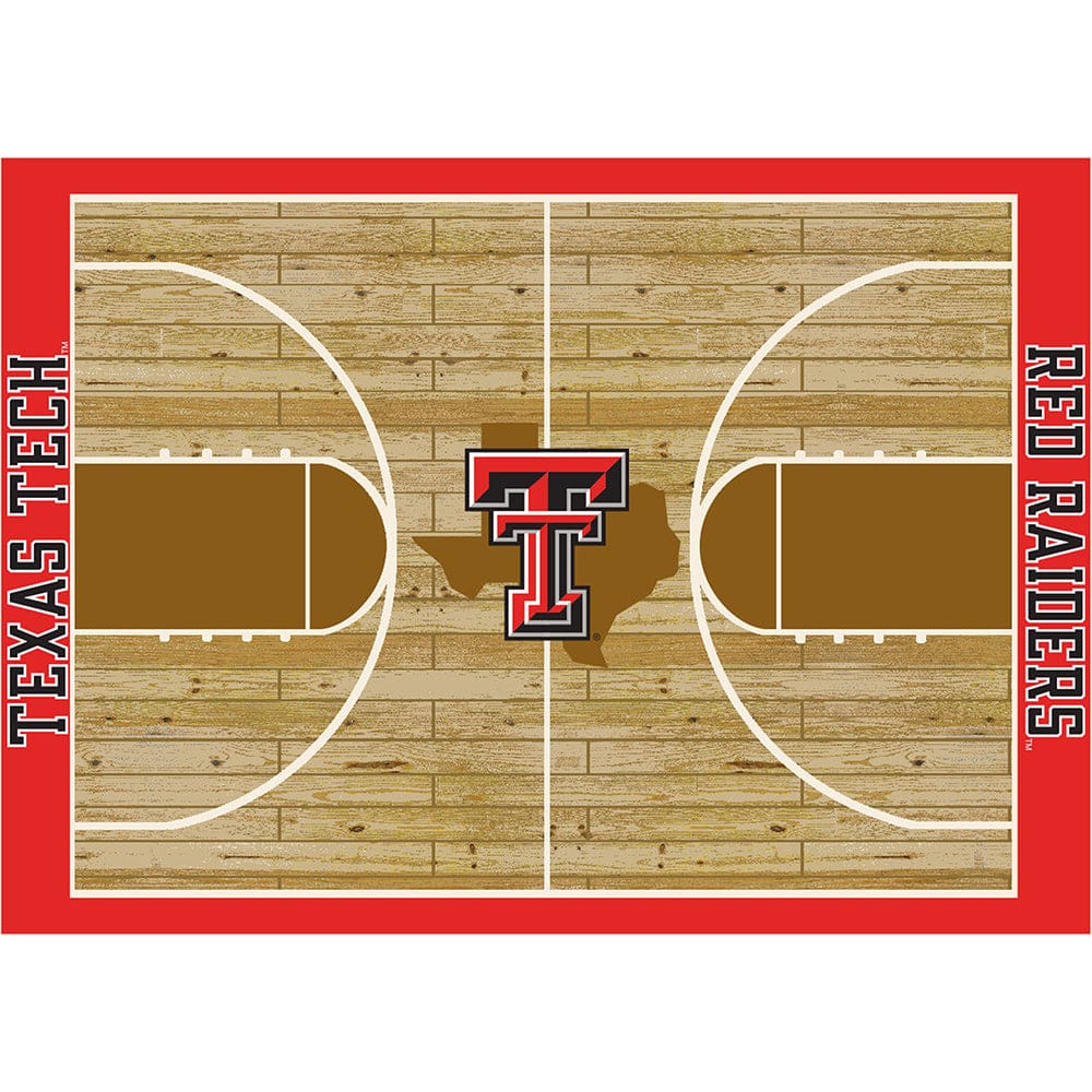 Imperial - NCAA Texas Tech University 4x6 Courtside Rug - IMP  553-3034 view 1