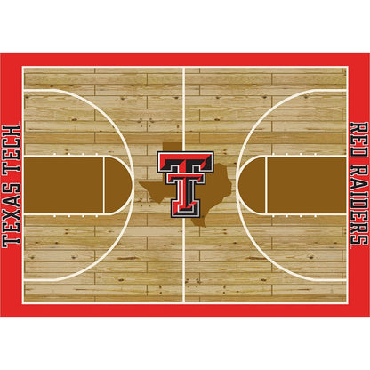 Imperial - NCAA Texas Tech University 8x11 Courtside Rug - IMP  556-3034 view 1
