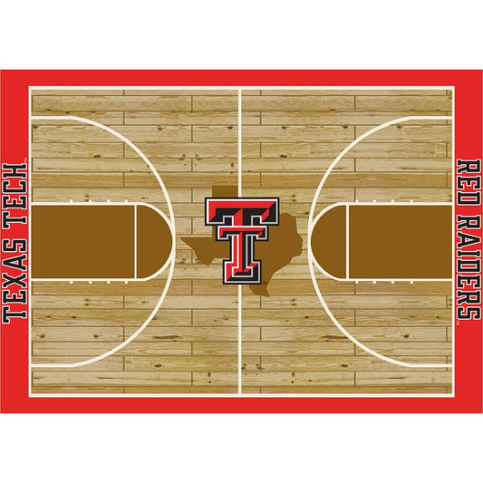 Imperial - NCAA Texas Tech University 8x11 Courtside Rug - IMP  556-3034 view 1