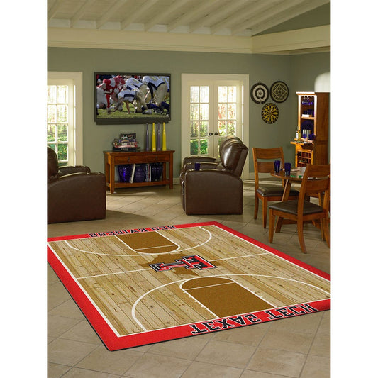 Imperial - NCAA Texas Tech University 8x11 Courtside Rug - IMP  556-3034 view 2