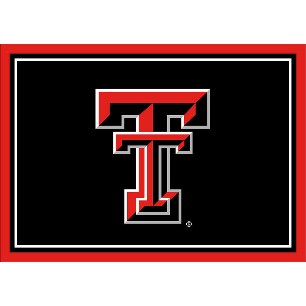 Imperial - NCAA Texas Tech University 8x11 Spirit Rug - IMP  529-3034 view 1