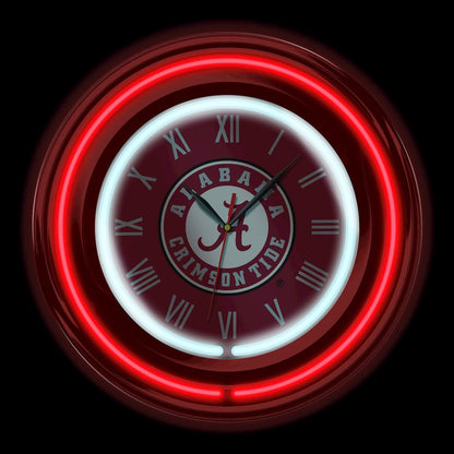 Imperial  - NCAA University of Alabama 15" Neon Clock  - IMP  705-3001 view 2