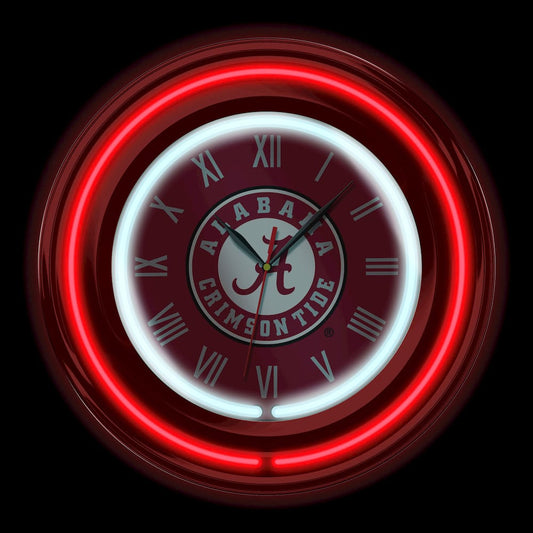 Imperial  - NCAA University of Alabama 15" Neon Clock  - IMP  705-3001 view 2