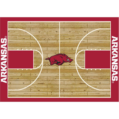 Imperial - NCAA University of Arkansas 4x6 Courtside Rug - IMP  553-3022 view 1