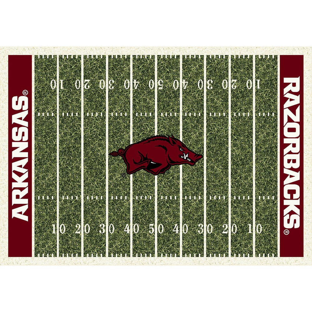 Imperial - NCAA University of Arkansas 4x6 Homefield Rug - IMP  520-3022 view 1