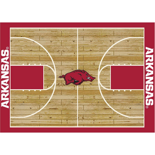 Imperial - NCAA University Of Arkansas 6x8 Courtside Rug - IMP  555-3022 view 1