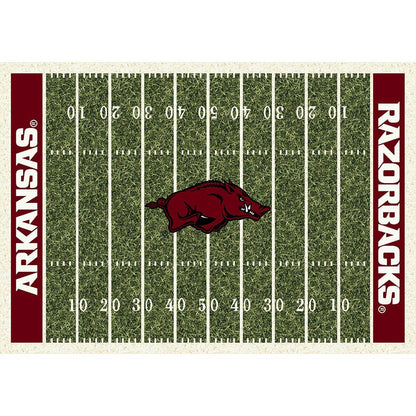 Imperial - NCAA University of Arkansas 6x8 Homefield Rug - IMP  524-3022 view 1
