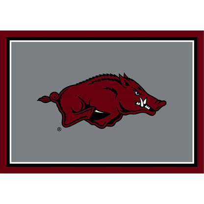 Imperial - NCAA University of Arkansas 6x8 Spirit Rug - IMP  525-3022 view 1