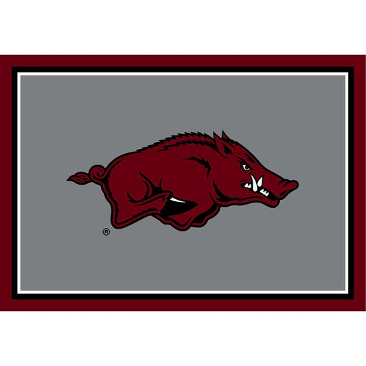 Imperial - NCAA University of Arkansas 6x8 Spirit Rug - IMP  525-3022 view 1