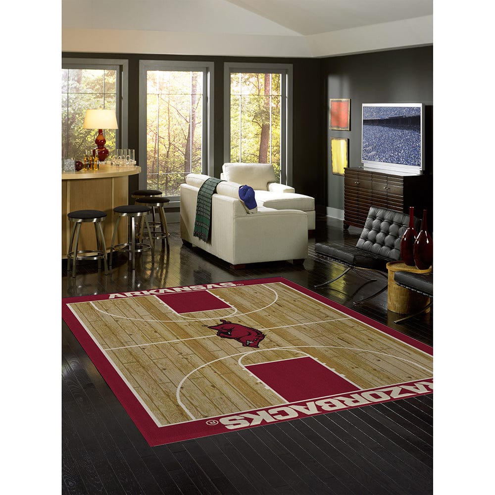 Imperial - NCAA University Of Arkansas 8x11 Courtside Rug - IMP  556-3022 view 2