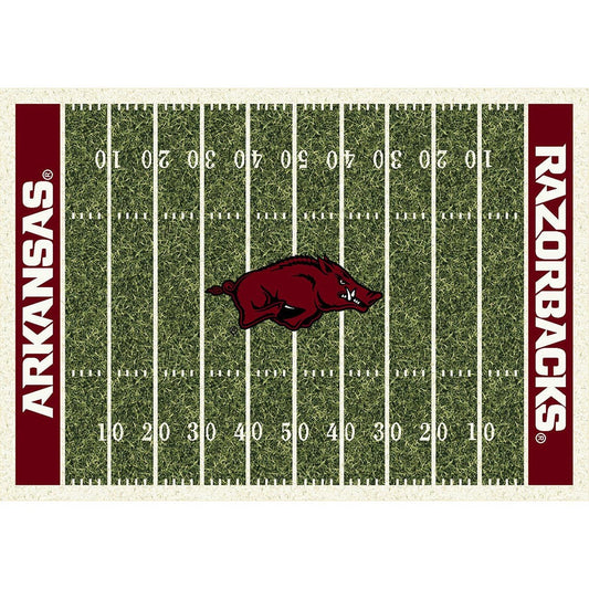 Imperial - NCAA University Of Arkansas 8x11 Homefield Rug - IMP  528-3022 view 1