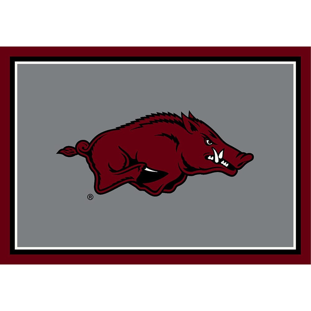 Imperial - NCAA University Of Arkansas 8x11 Spirit Rug - IMP  529-3022 view 1