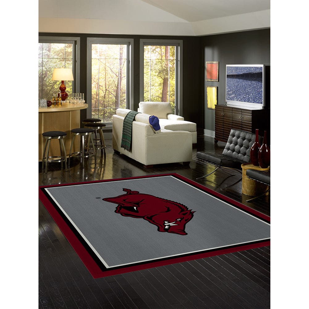 Imperial - NCAA University Of Arkansas 8x11 Spirit Rug - IMP  529-3022 view 2