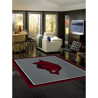 Imperial - NCAA University Of Arkansas 8x11 Spirit Rug - IMP  529-3022 view 2