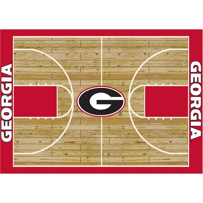 Imperial - NCAA University of Georgia 4x6 Courtside Rug - IMP  553-3008 view 1