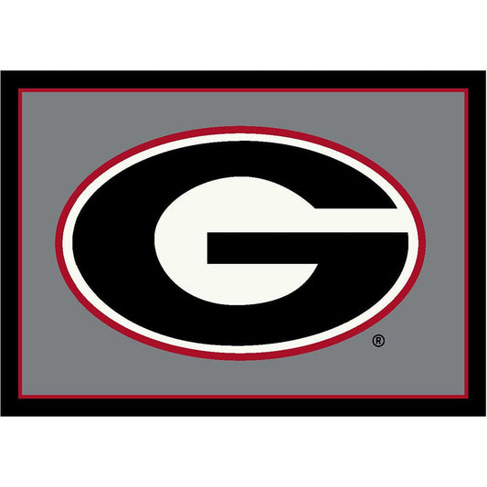 Imperial - NCAA University of Georgia 6x8 Spirit Rug - IMP  525-3008 view 1