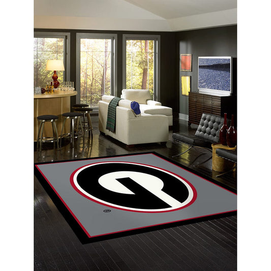 Imperial - NCAA University Of Georgia 8x11 Spirit Rug - IMP  529-3008 view 2
