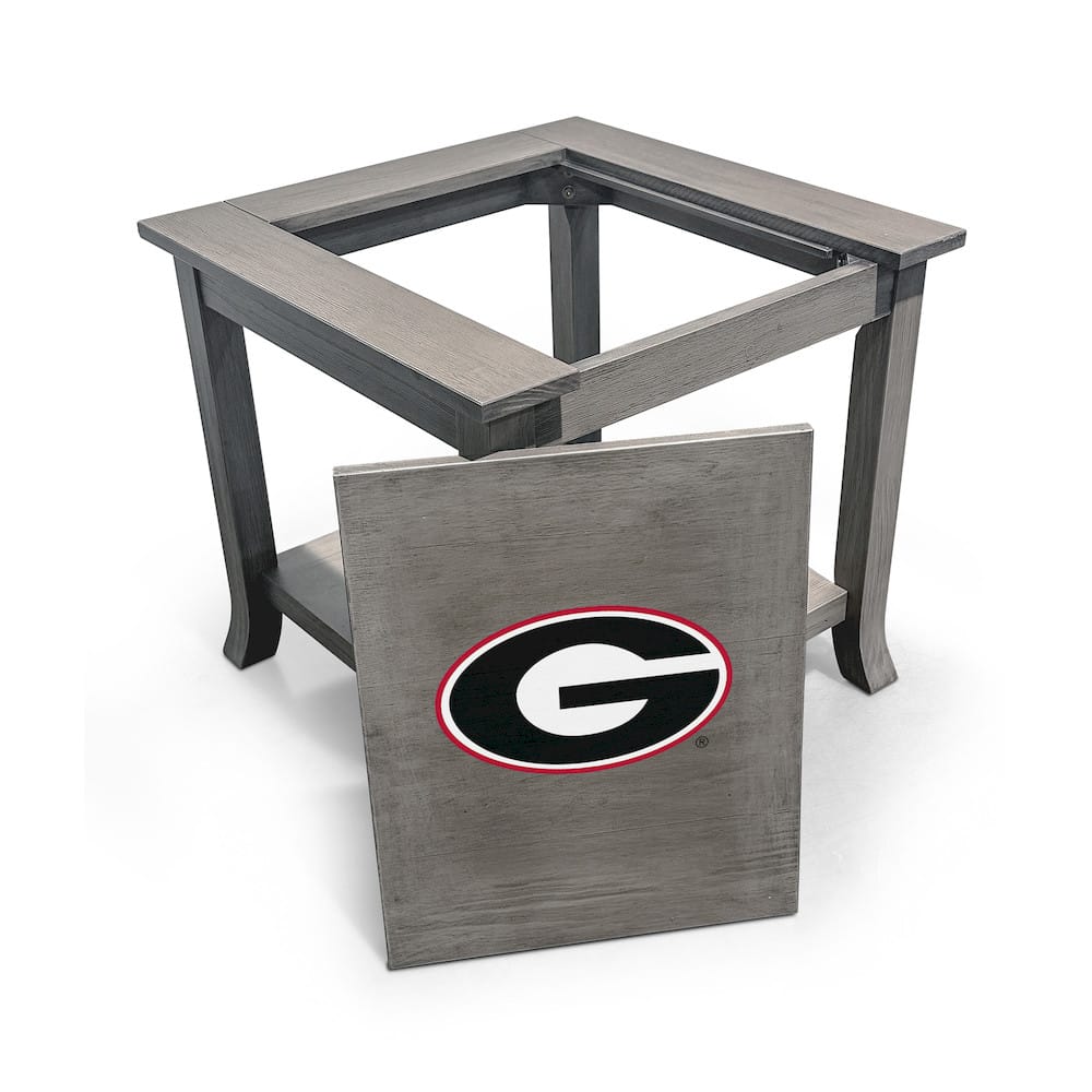 Imperial  - NCAA University of Georgia Game Day Side Table  - IMP  95-3008 view 2