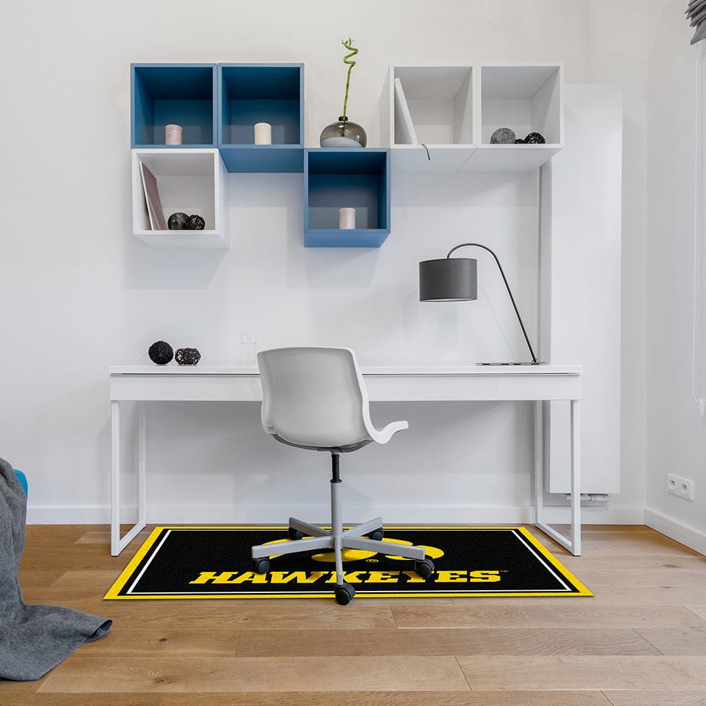 Imperial - NCAA University of Iowa 3x4 Spirit Rug - IMP  569-3018 view 2