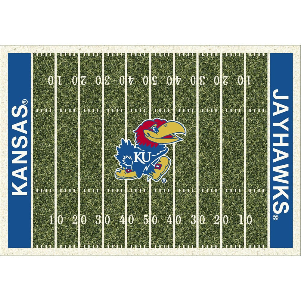 Imperial - NCAA University of Kansas 4x6 Homefield Rug - IMP  520-3020 view 1