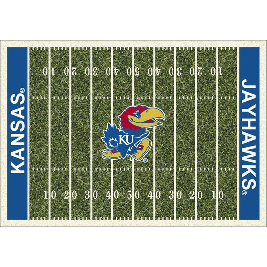 Imperial - NCAA University of Kansas 4x6 Homefield Rug - IMP  520-3020 view 1