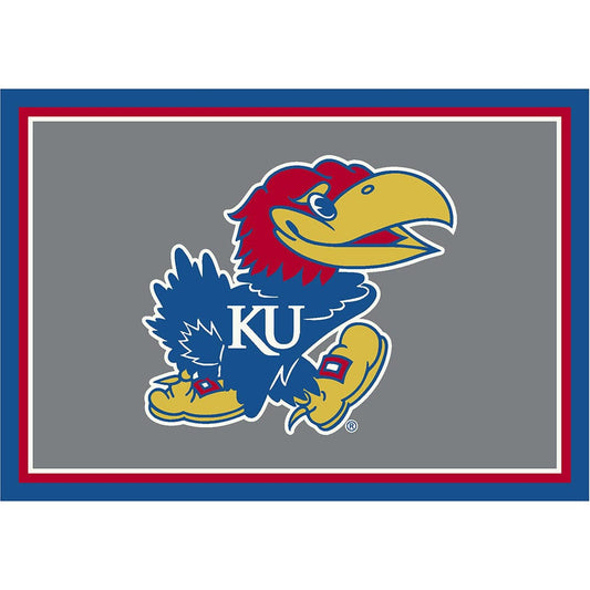 Imperial - NCAA University of Kansas 4x6 Spirit Rug - IMP  521-3020 view 1