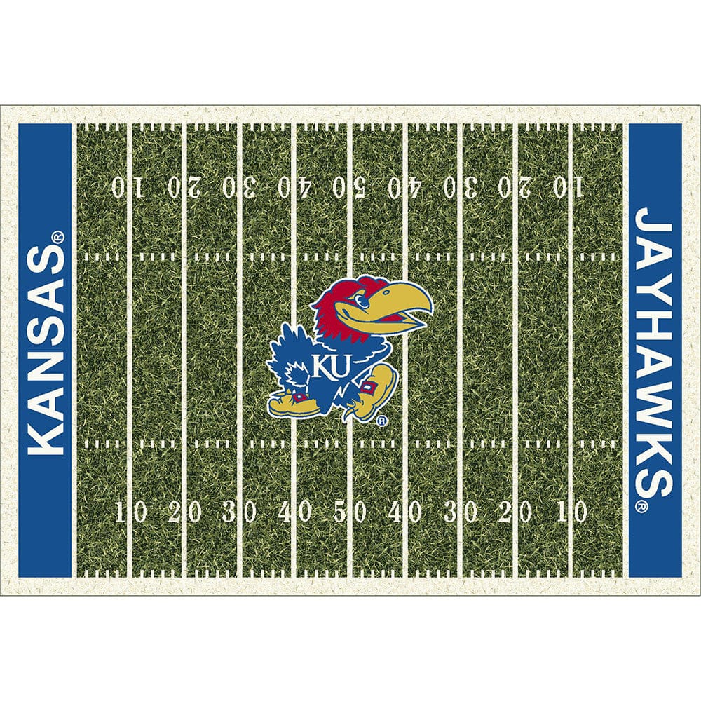 Imperial - NCAA University of Kansas 6x8 Homefield Rug - IMP  524-3020 view 1