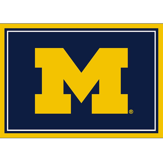 Imperial - NCAA University of Michigan 3x4 Spirit Rug - IMP  569-3009 view 1