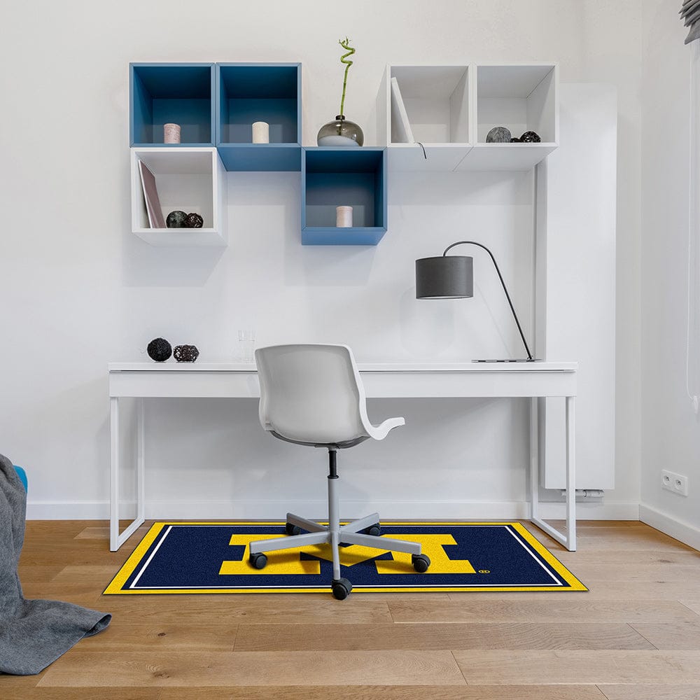 Imperial - NCAA University of Michigan 3x4 Spirit Rug - IMP  569-3009 view 2