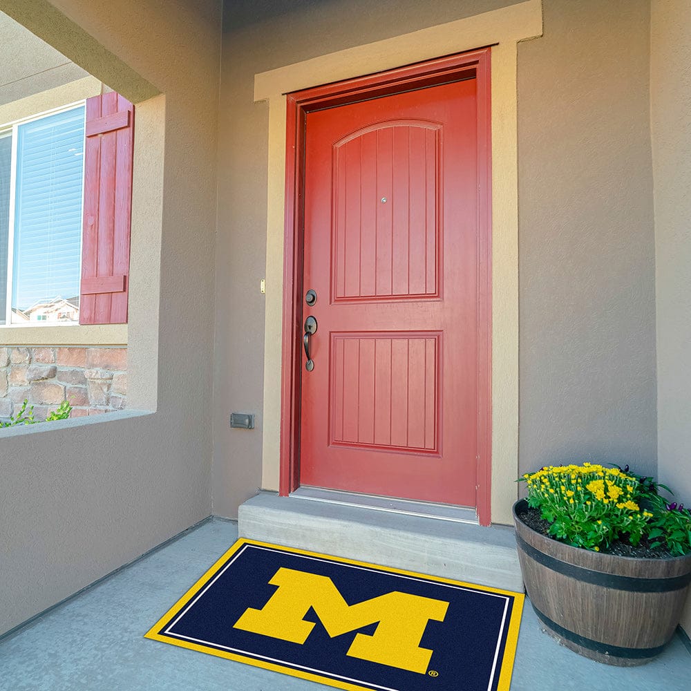 Imperial - NCAA University of Michigan 3x4 Spirit Rug - IMP  569-3009 view 3