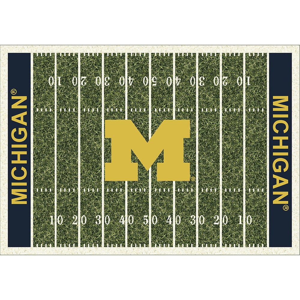 Imperial - NCAA University Of Michigan 8x11 Homefield Rug - IMP  528-3009 view 1