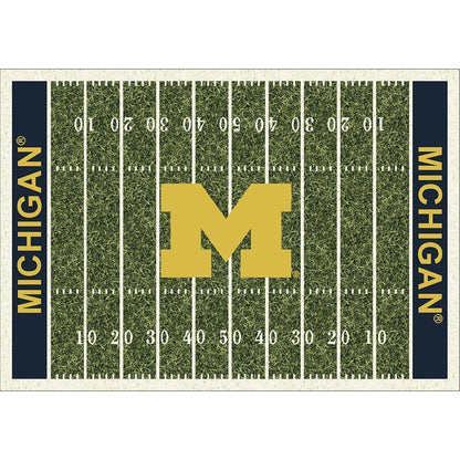 Imperial - NCAA University Of Michigan 8x11 Homefield Rug - IMP  528-3009 view 1
