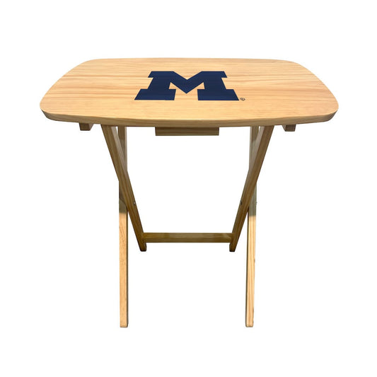 Imperial  - NCAA University of Michigan Large Folding TV Tray Table  - IMP  96-3009 view 2
