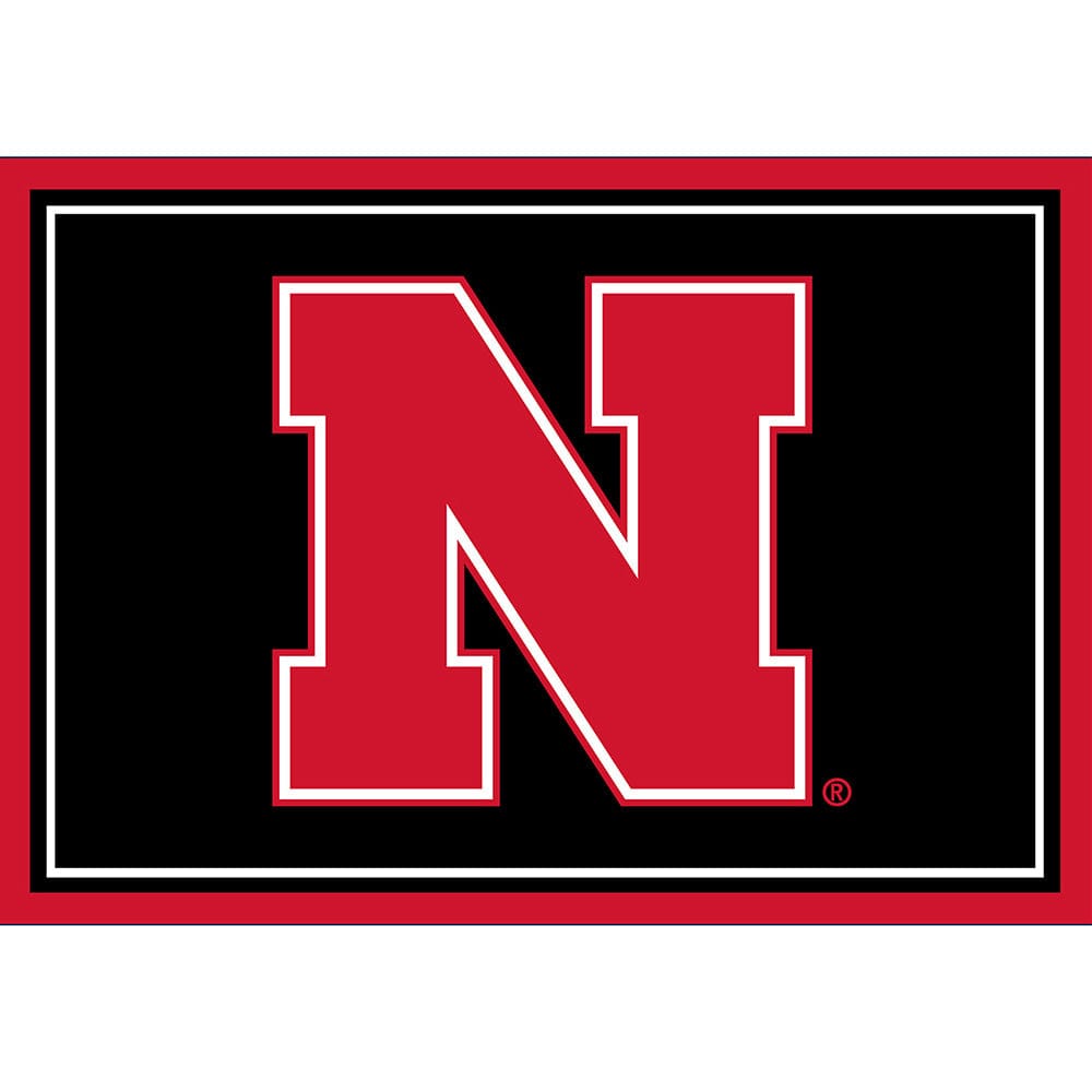Imperial - NCAA University of Nebraska 3x4 Spirit Rug - IMP  569-3010 view 1