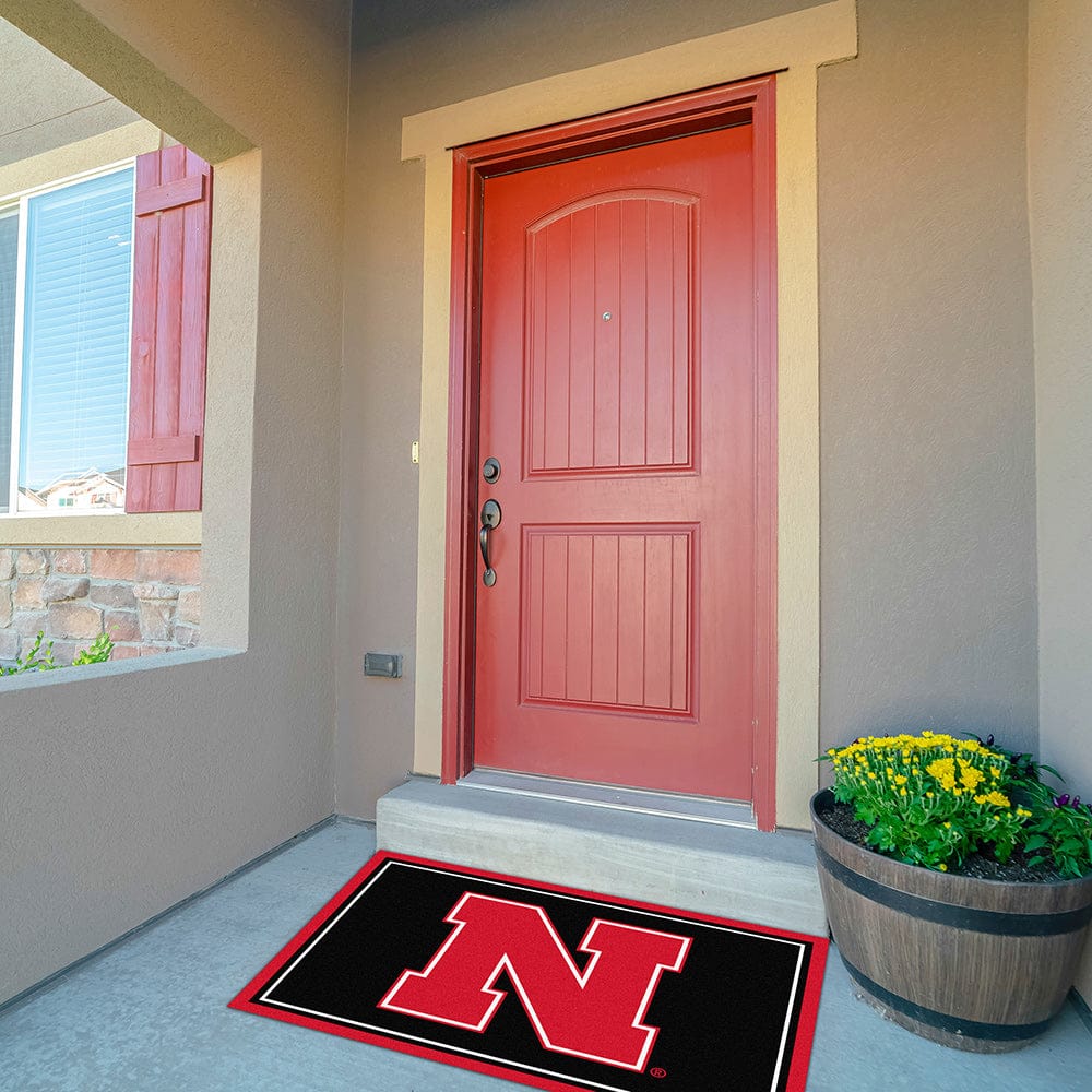 Imperial - NCAA University of Nebraska 3x4 Spirit Rug - IMP  569-3010 view 3