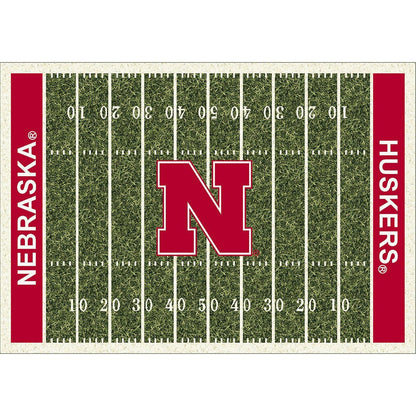 Imperial - NCAA University of Nebraska 4x6 Homefield Rug - IMP  520-3010 view 2